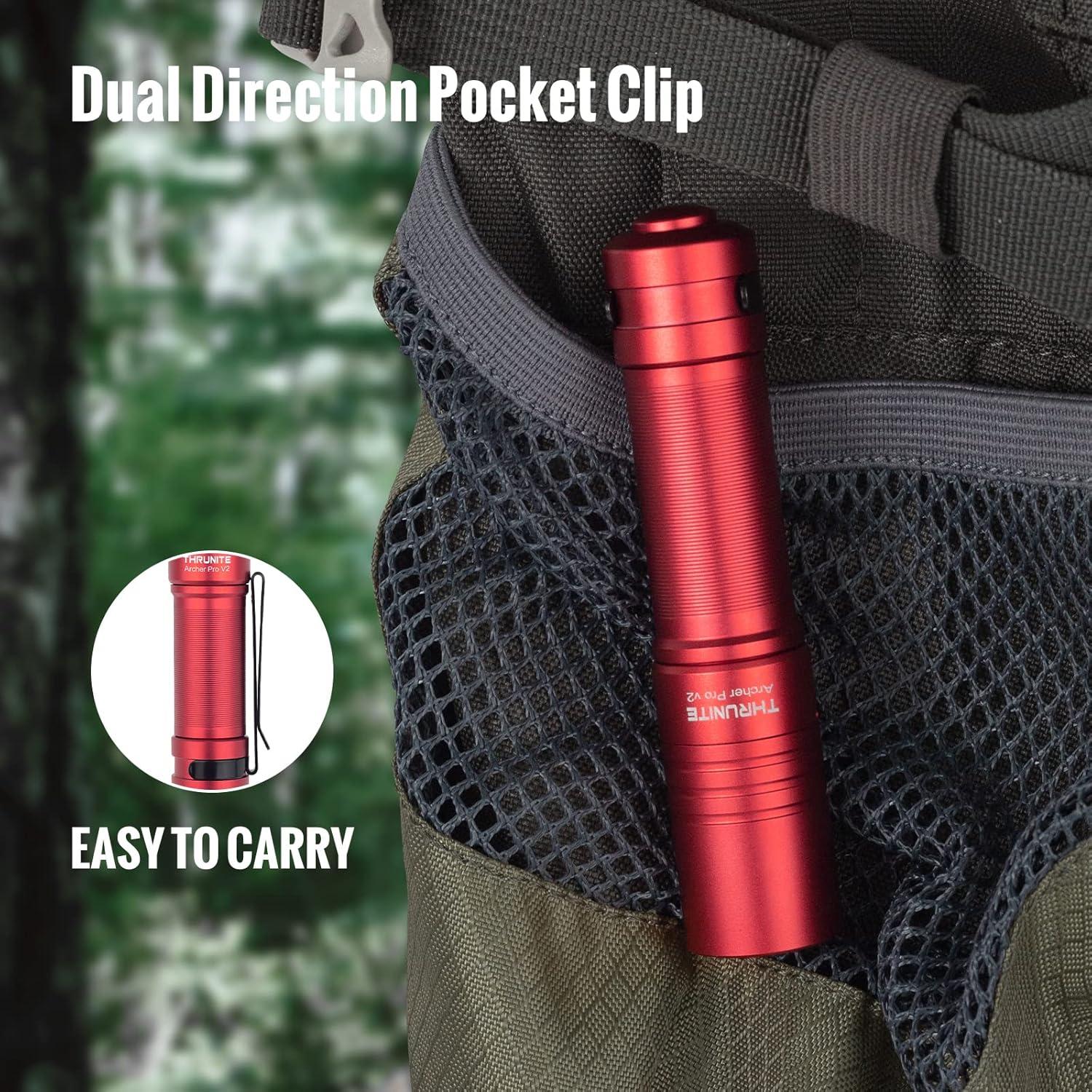 Linterna ThruNite Archer Pro V2 - 950 Lúmenes, Recargable USB-C