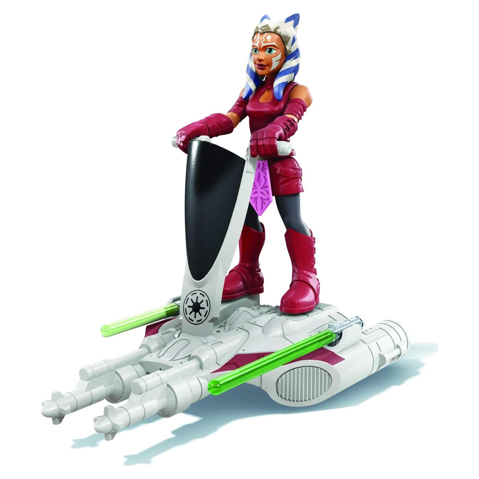Figura y Vehículo Ahsoka Tano Star Wars Mission Fleet