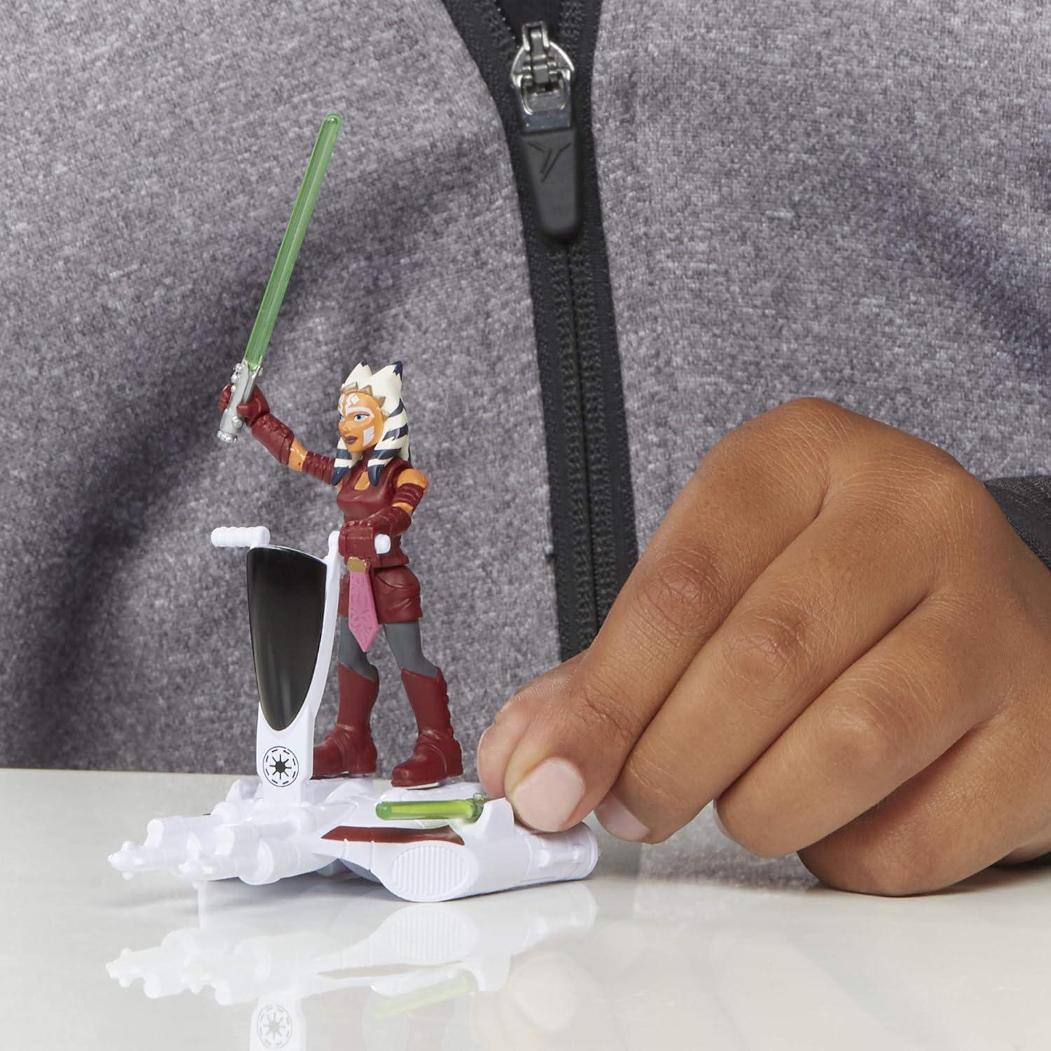 Figura y Vehículo Ahsoka Tano Star Wars Mission Fleet