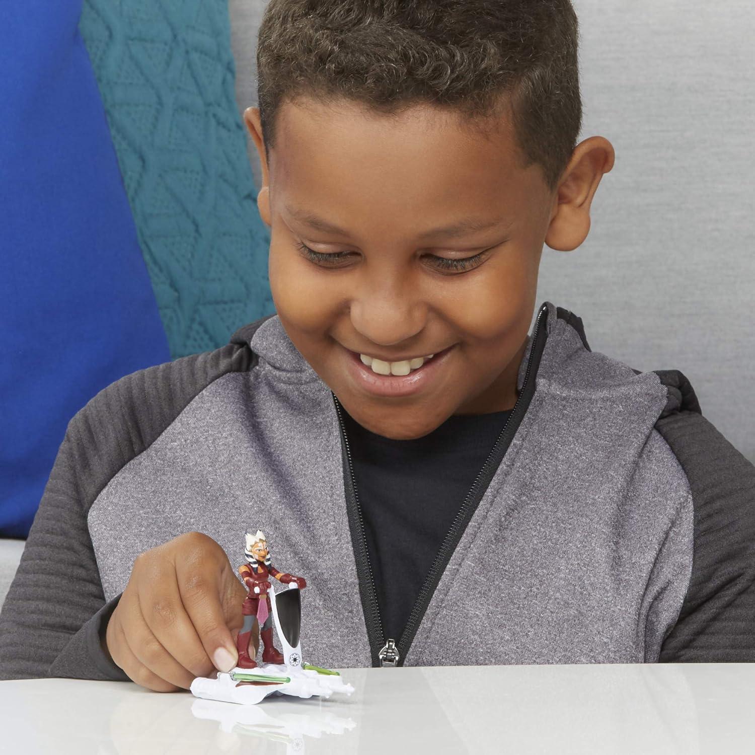 Figura y Vehículo Ahsoka Tano Star Wars Mission Fleet