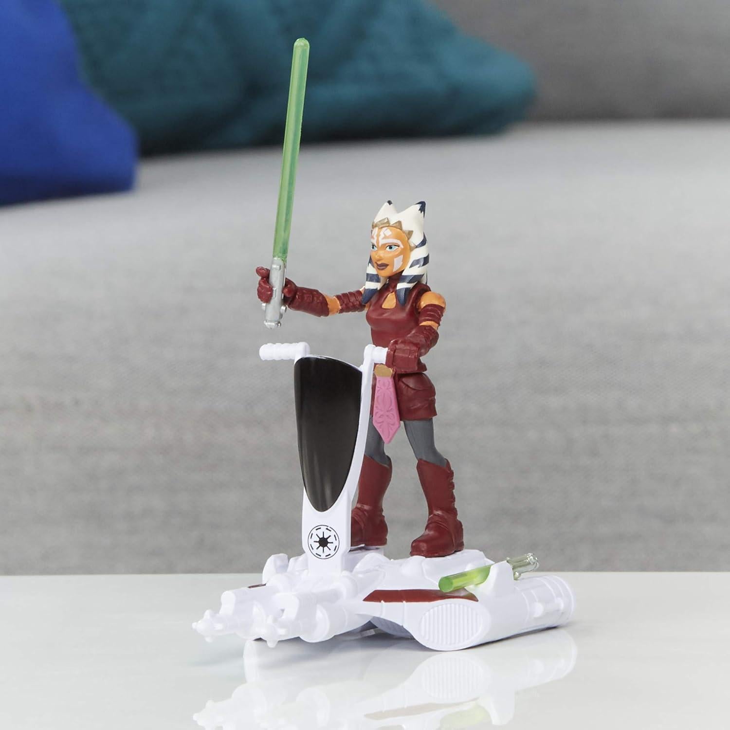 Figura y Vehículo Ahsoka Tano Star Wars Mission Fleet