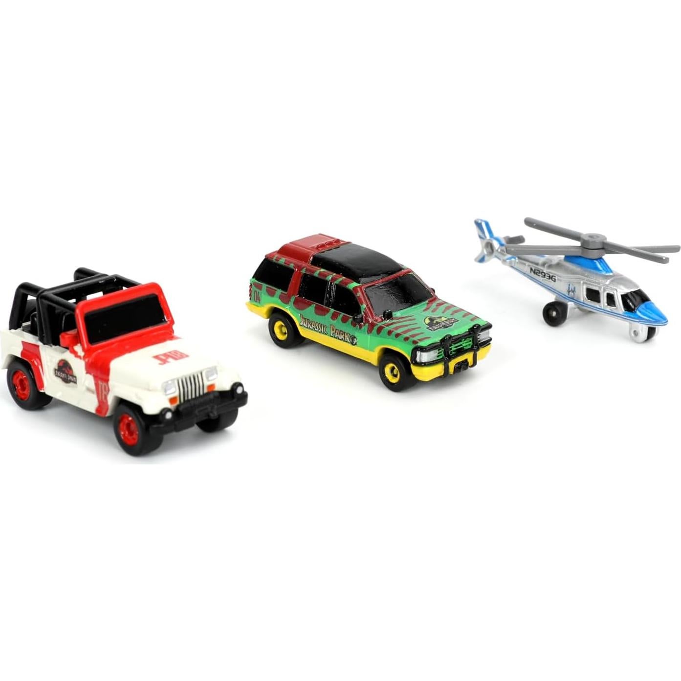 Juguetes Jada Toys Nano Jurassic World 3-Pack Vehículos