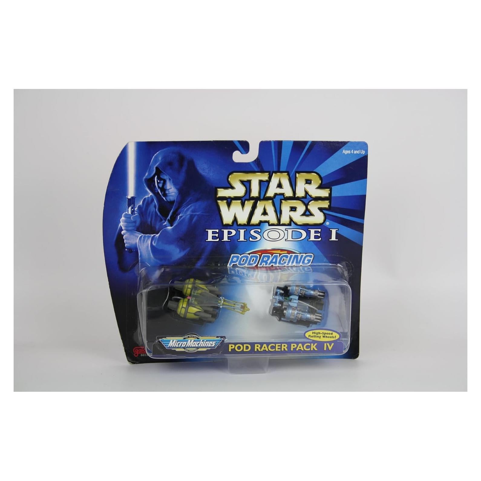 Paquete IV Pod Racer Star Wars Micro Machines 21.5x18.4cm