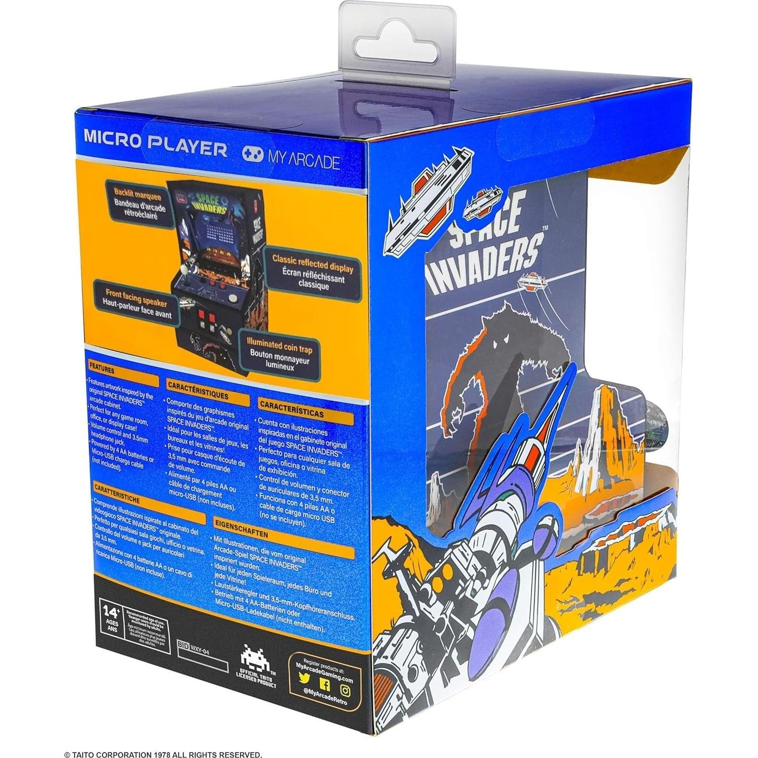 Máquina de Arcade Mini Space Invaders dreamGEAR 17.15 cm