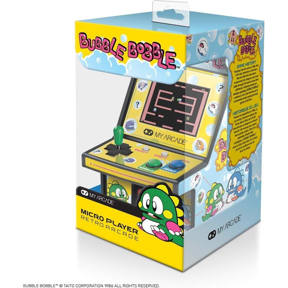 Máquina de Arcade Mini My Arcade Bubble Bobble 17.15 cm