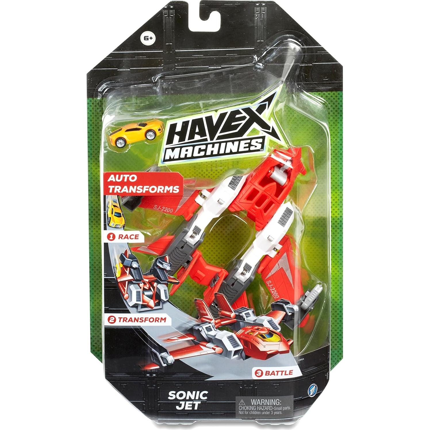 Vehículo Transformable Havex Machines Sonic Jet SJ-2200