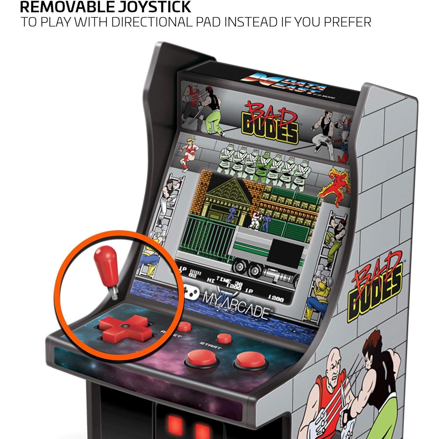 Mi Arcade Bad Dudes - Mini Máquina Arcade 17.15 cm