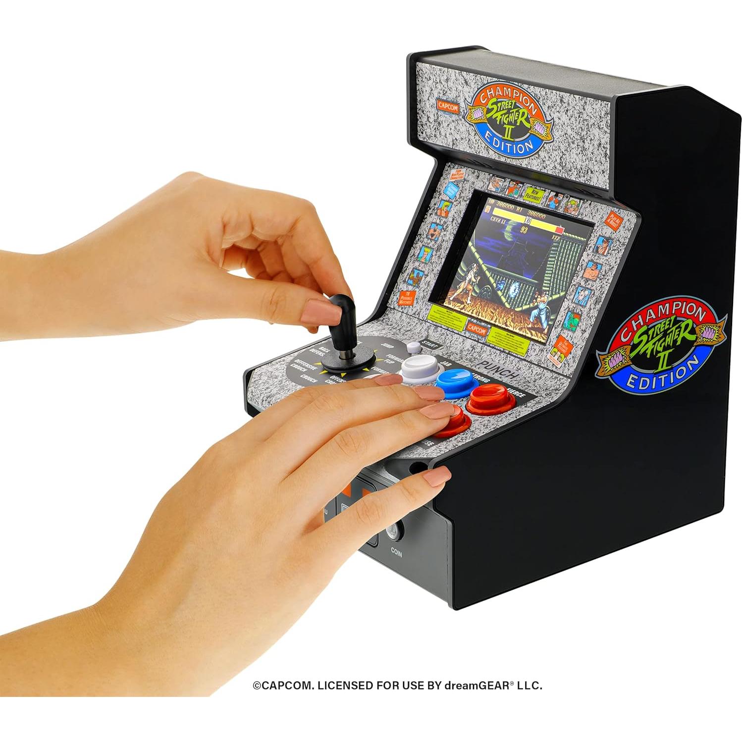 Mi Arcade Street Fighter II Edición Campeón Mini 19.05 cm