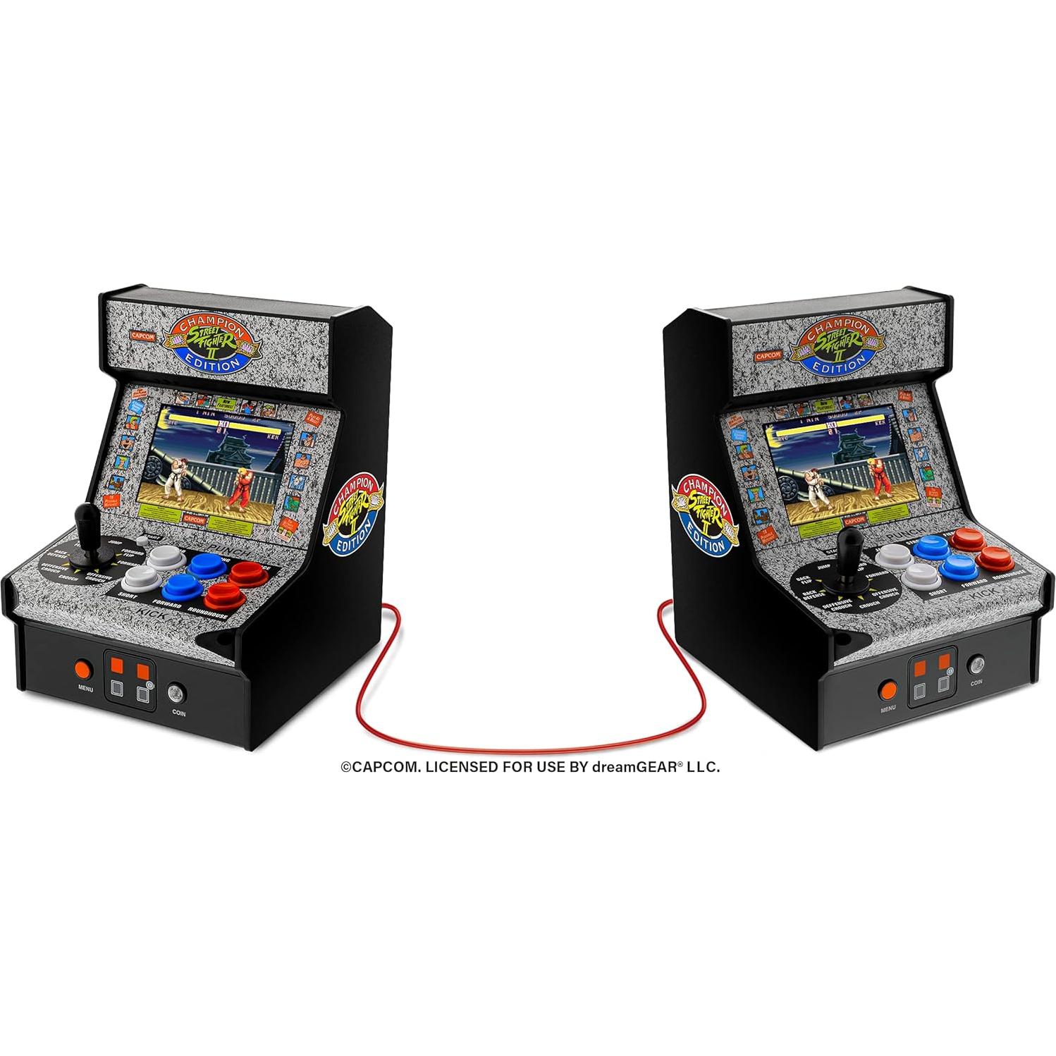 Mi Arcade Street Fighter II Edición Campeón Mini 19.05 cm