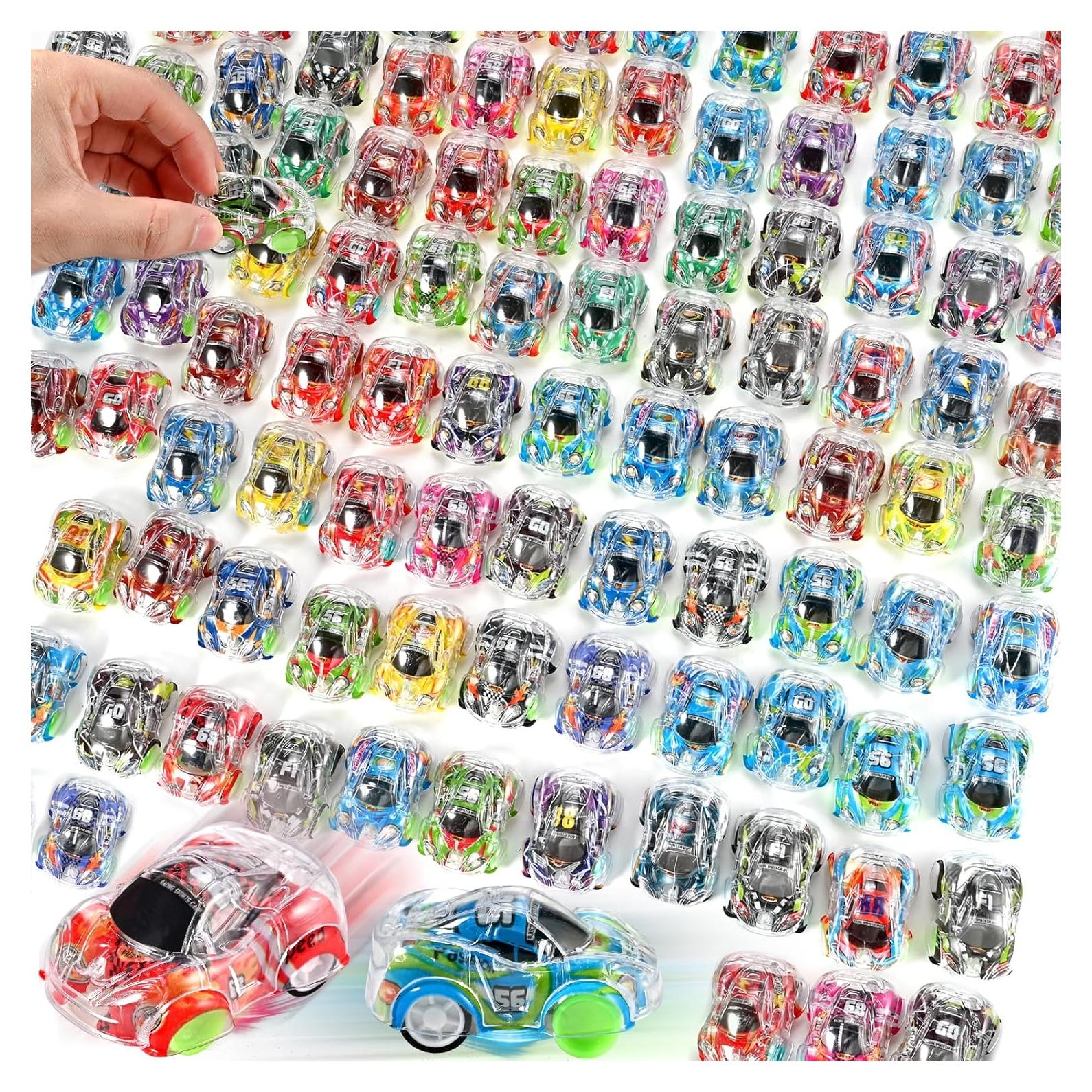 Mini Coches de Retroceso GOLDGE - 100 Piezas para Niños