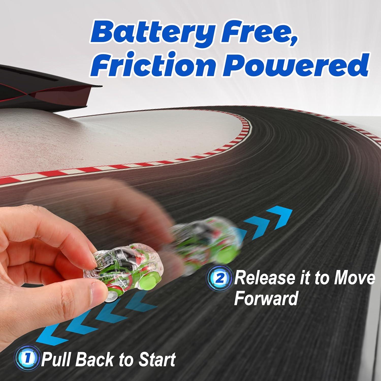 Mini Coches de Retroceso GOLDGE - 100 Piezas para Niños