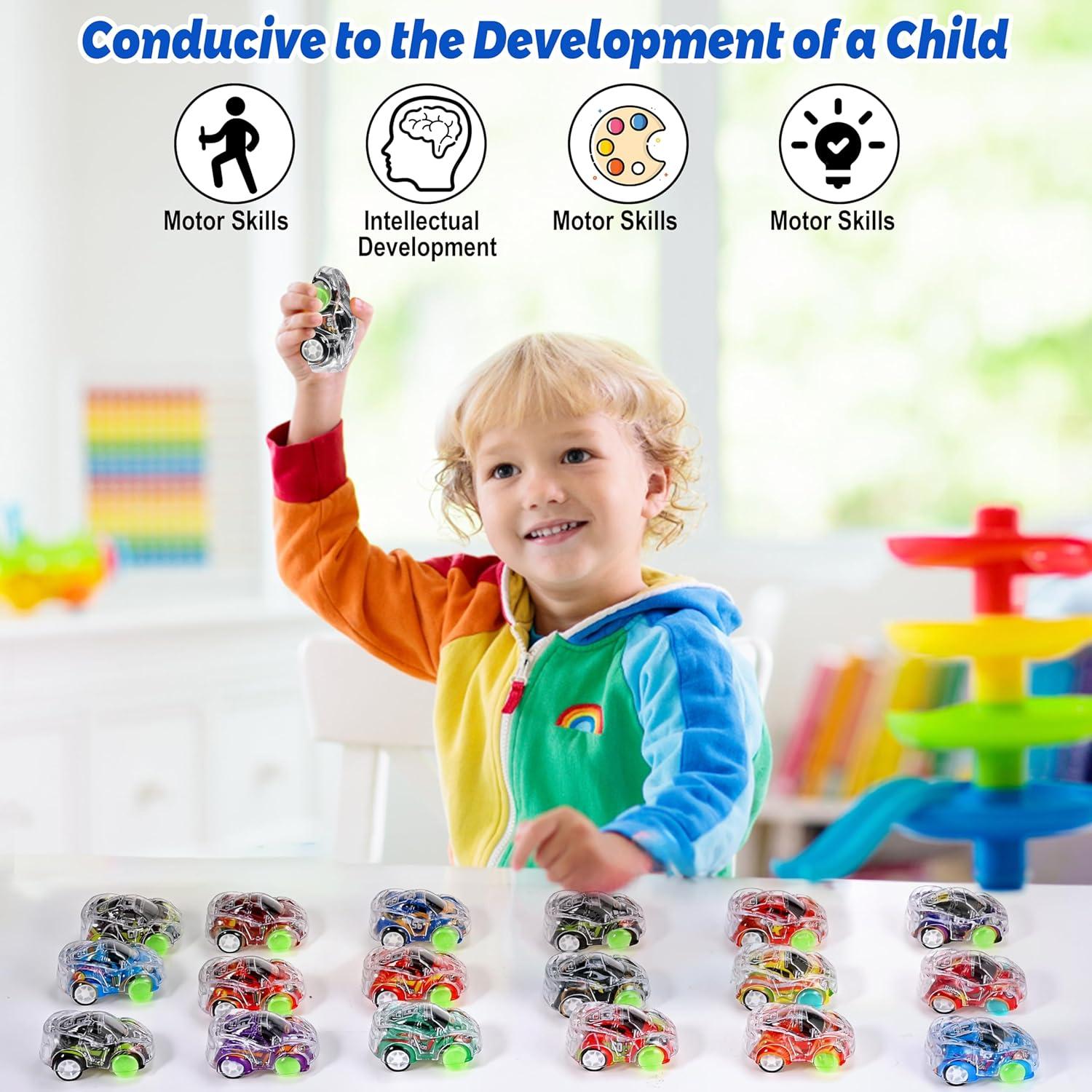 Mini Coches de Retroceso GOLDGE - 100 Piezas para Niños