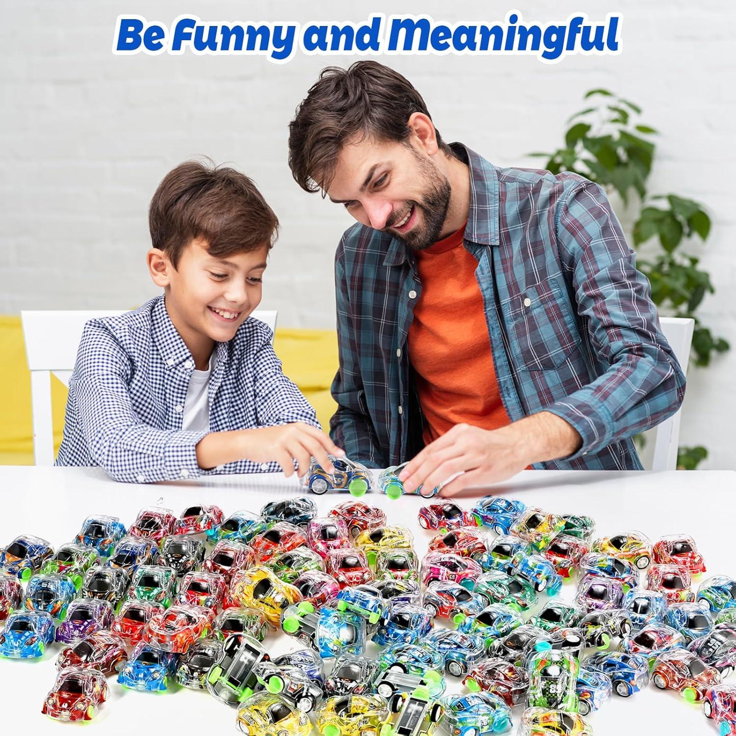 Mini Coches de Retroceso GOLDGE - 100 Piezas para Niños