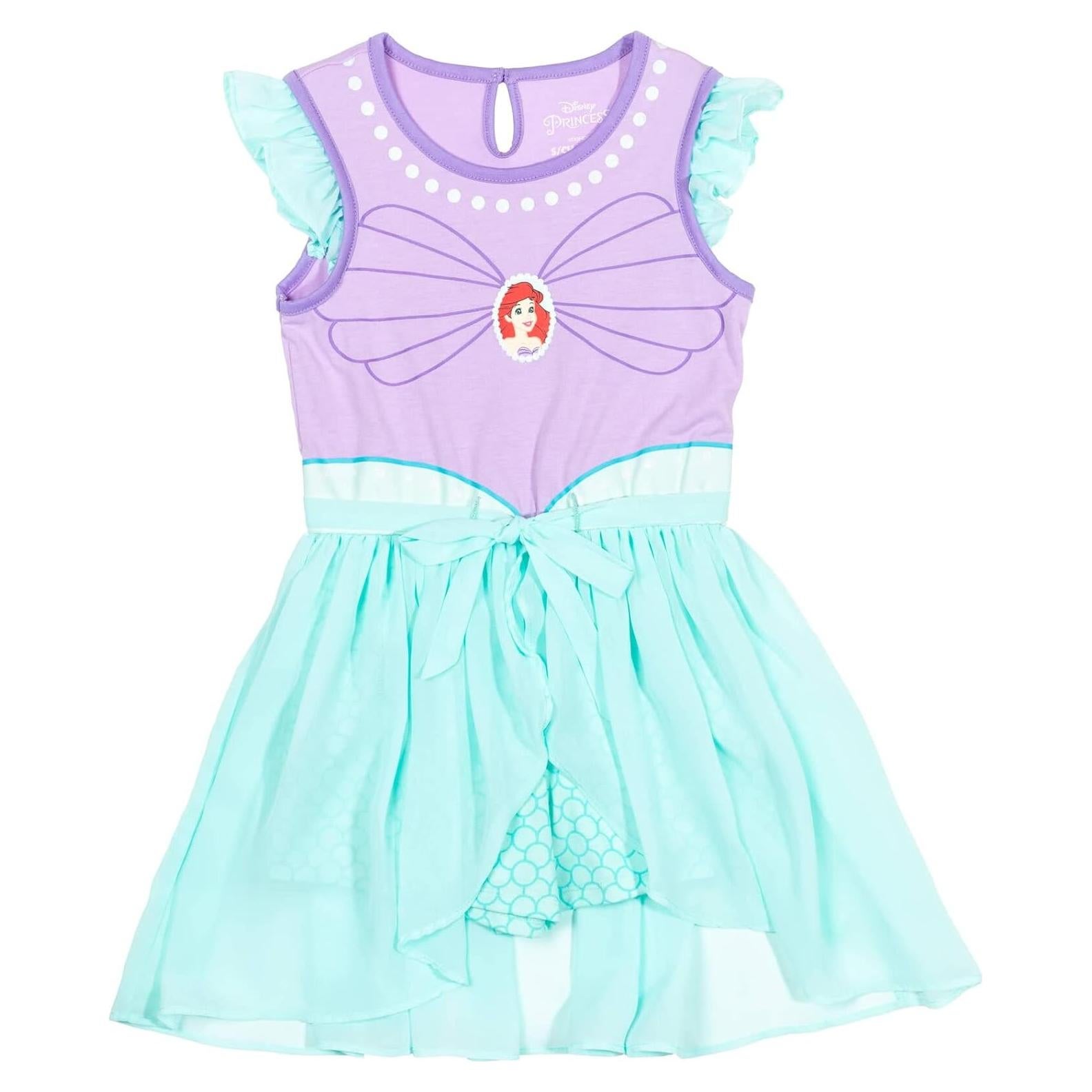Mono de Princesa Disney para Niñas 2T con Falda Elegante