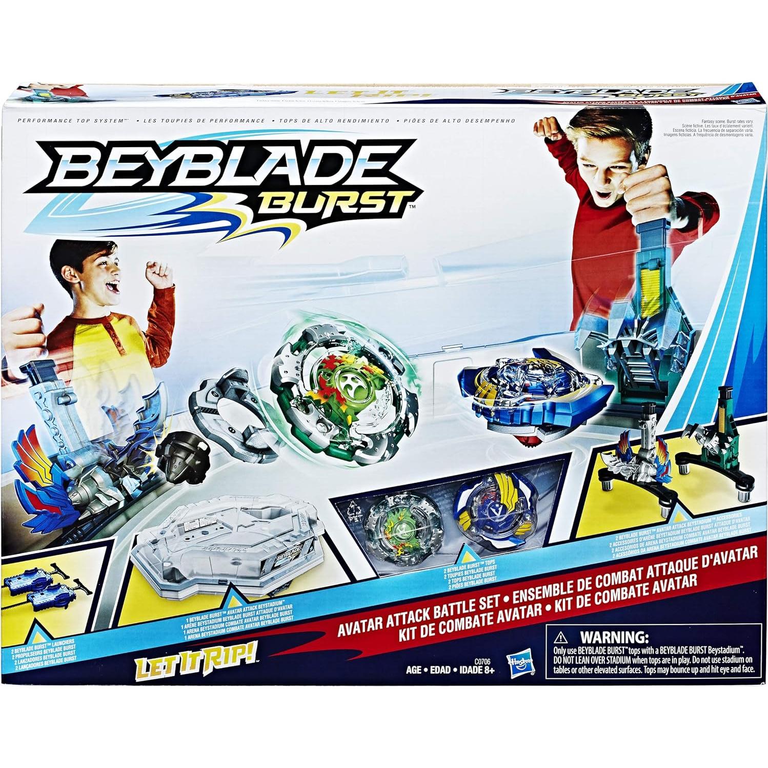 Juego de Batalla Beyblade Burst Avatar Attack Hasbro