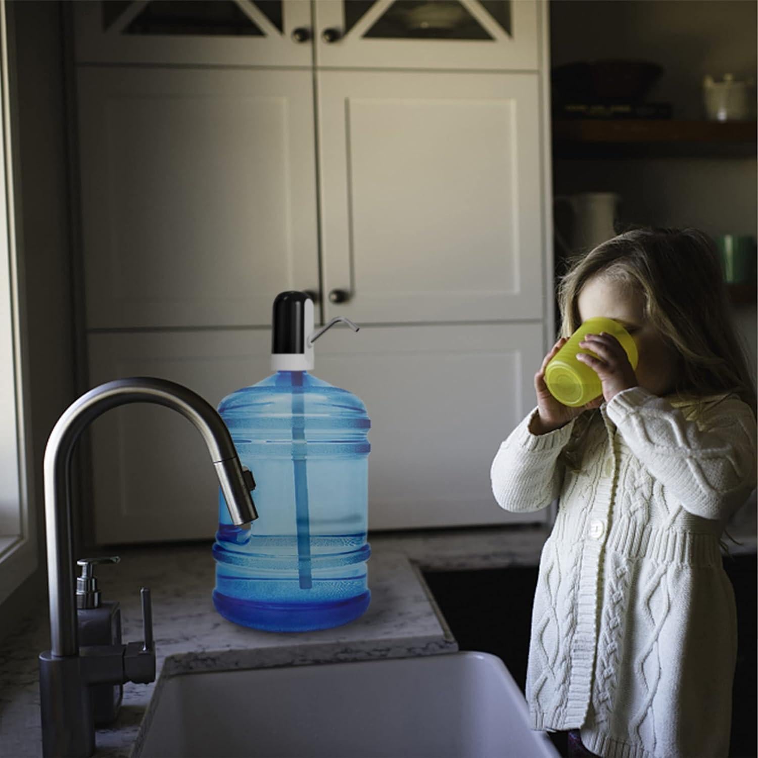 Bomba Dispensadora de Agua Eléctrica BLNYPOR 5 Galones USB