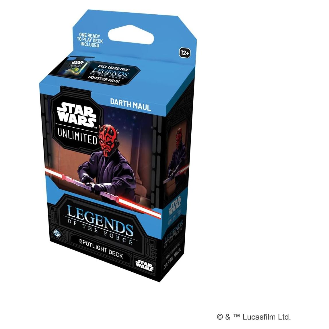 Deck de Cartas Star Wars: Ilimitado Darth Maul - 50 Cartas
