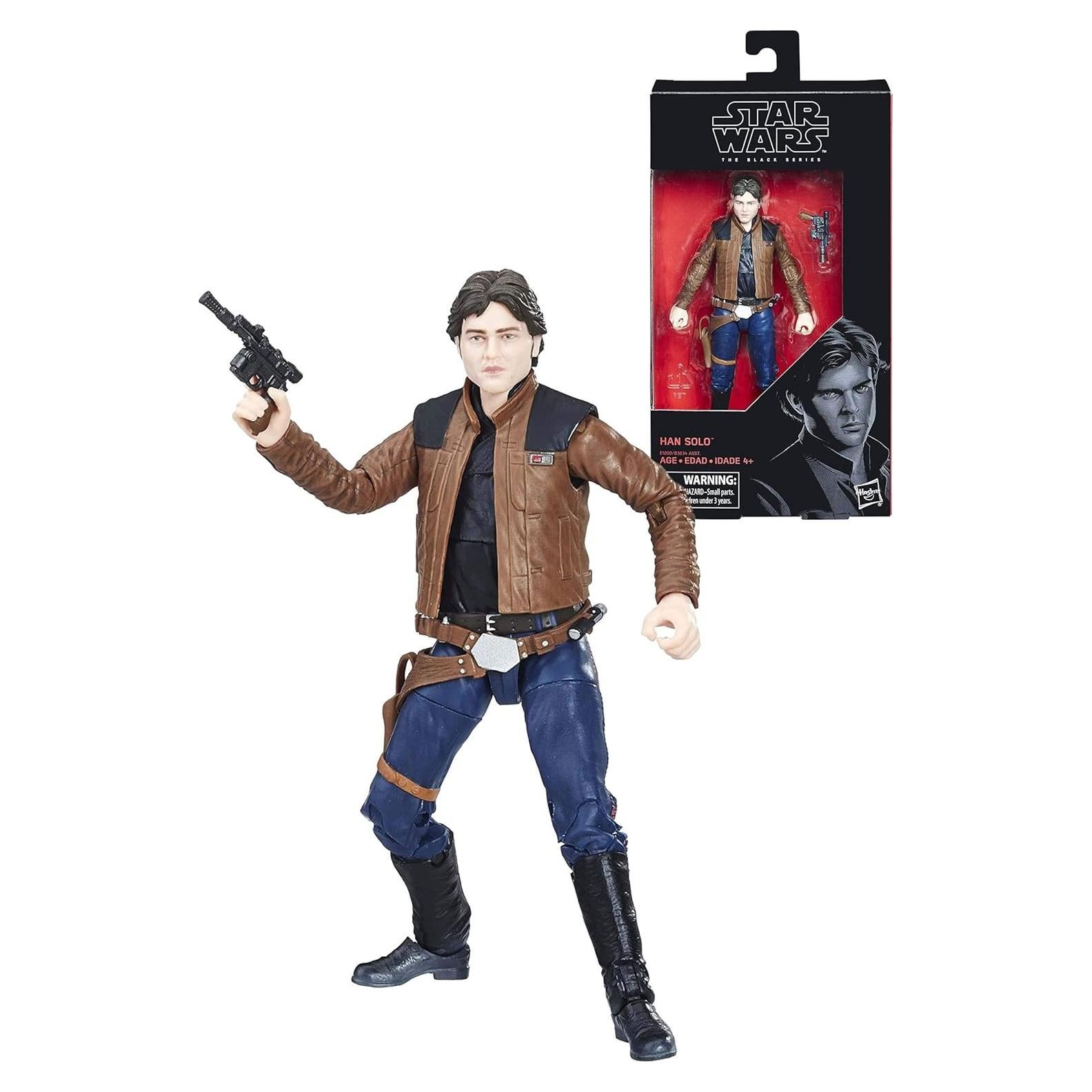 Figura Han Solo 15 cm Star Wars La Serie Negra Hasbro