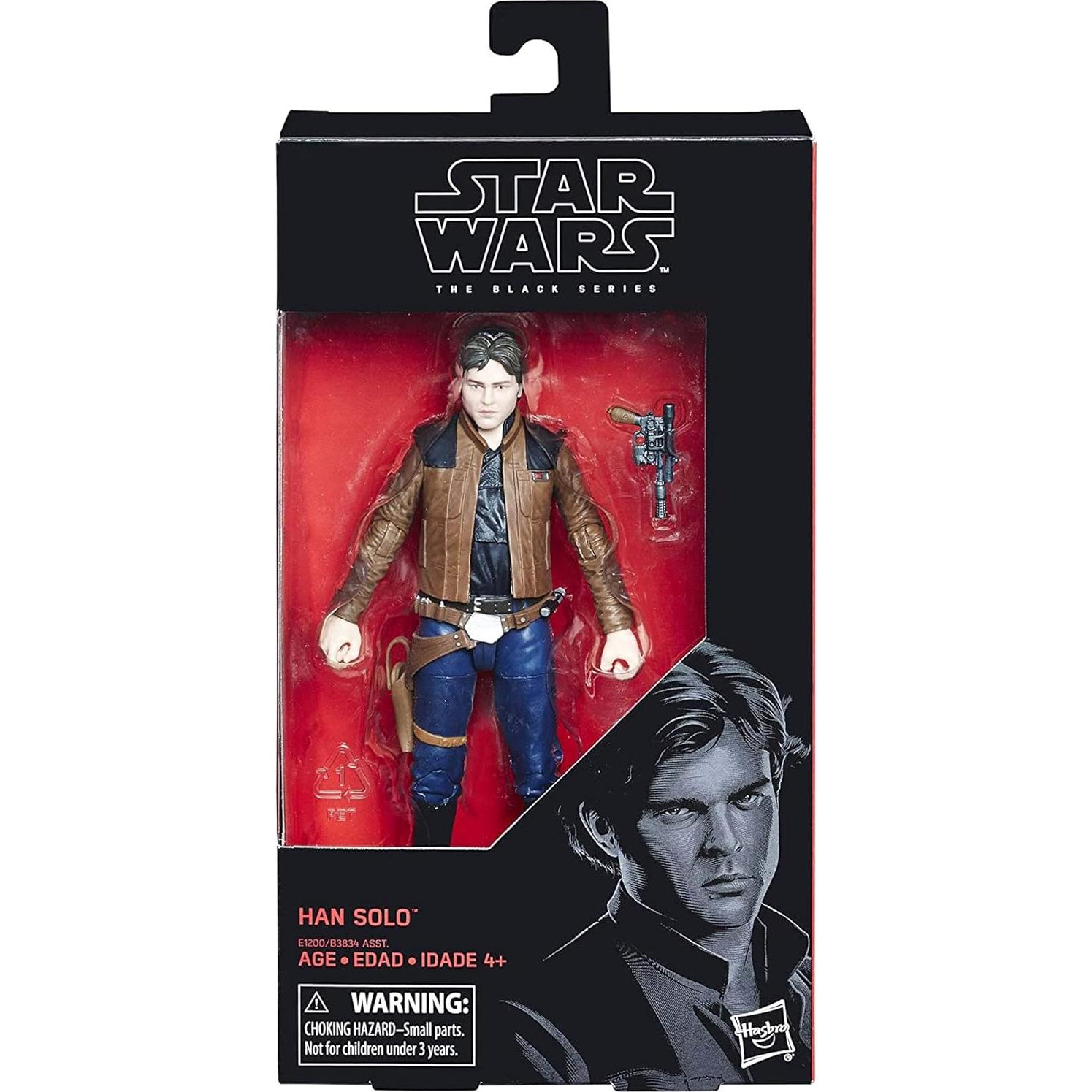 Figura Han Solo 15 cm Star Wars La Serie Negra Hasbro