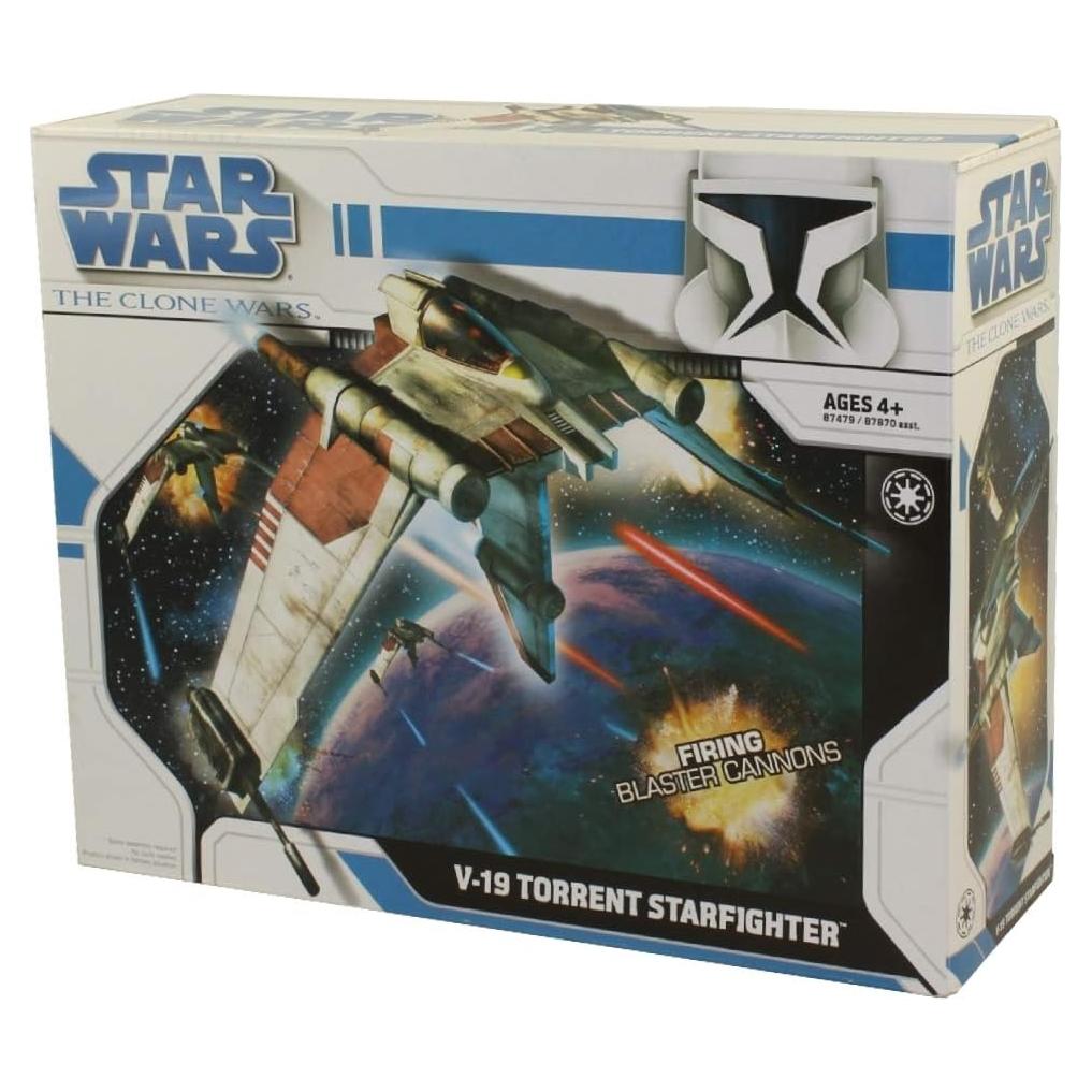 Caza V-19 Torrent Starfighter Hasbro 0.45 kg 10.8x32.4x26.4 cm