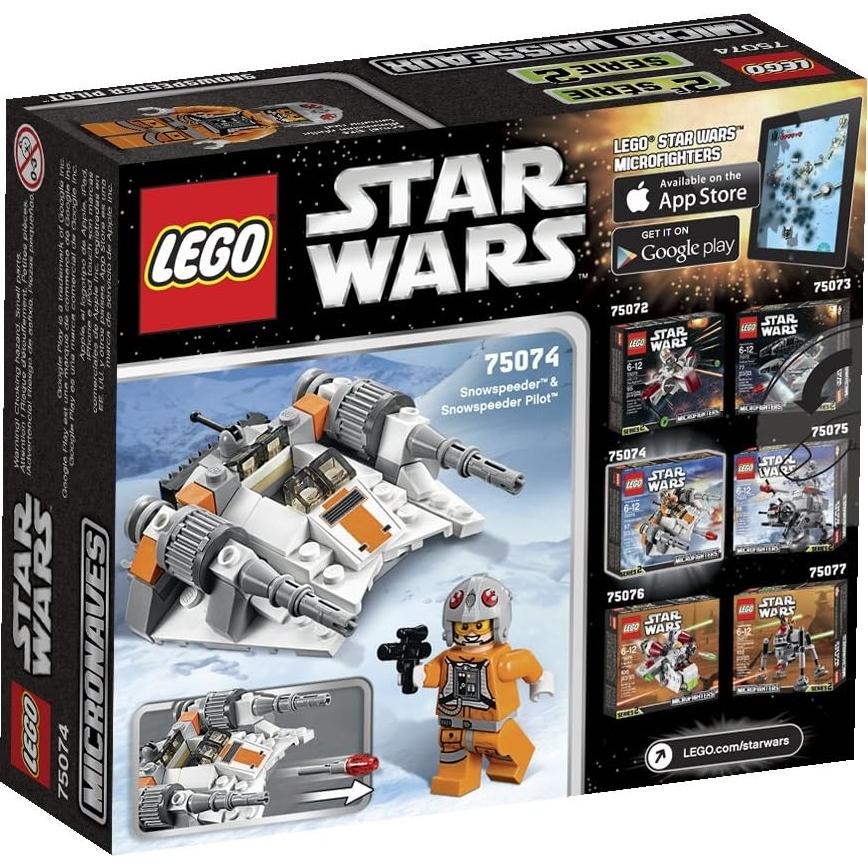 Juguete LEGO Star Wars Snowspeeder 6100100 6cm