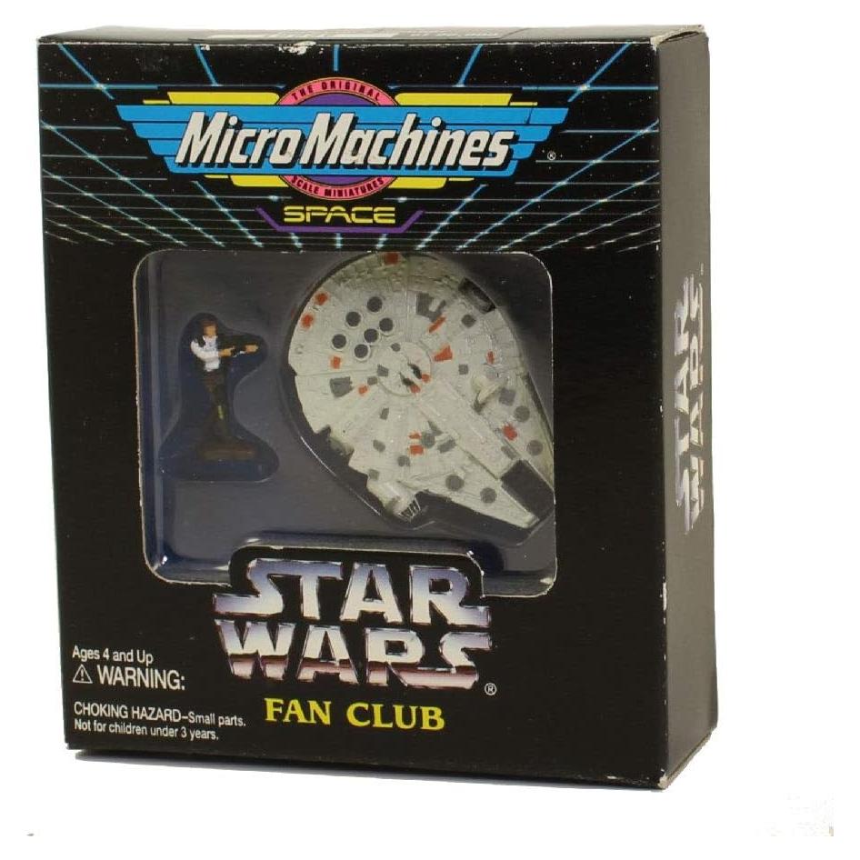 Star Wars Micro Machines Halcón Milenario con Han Solo