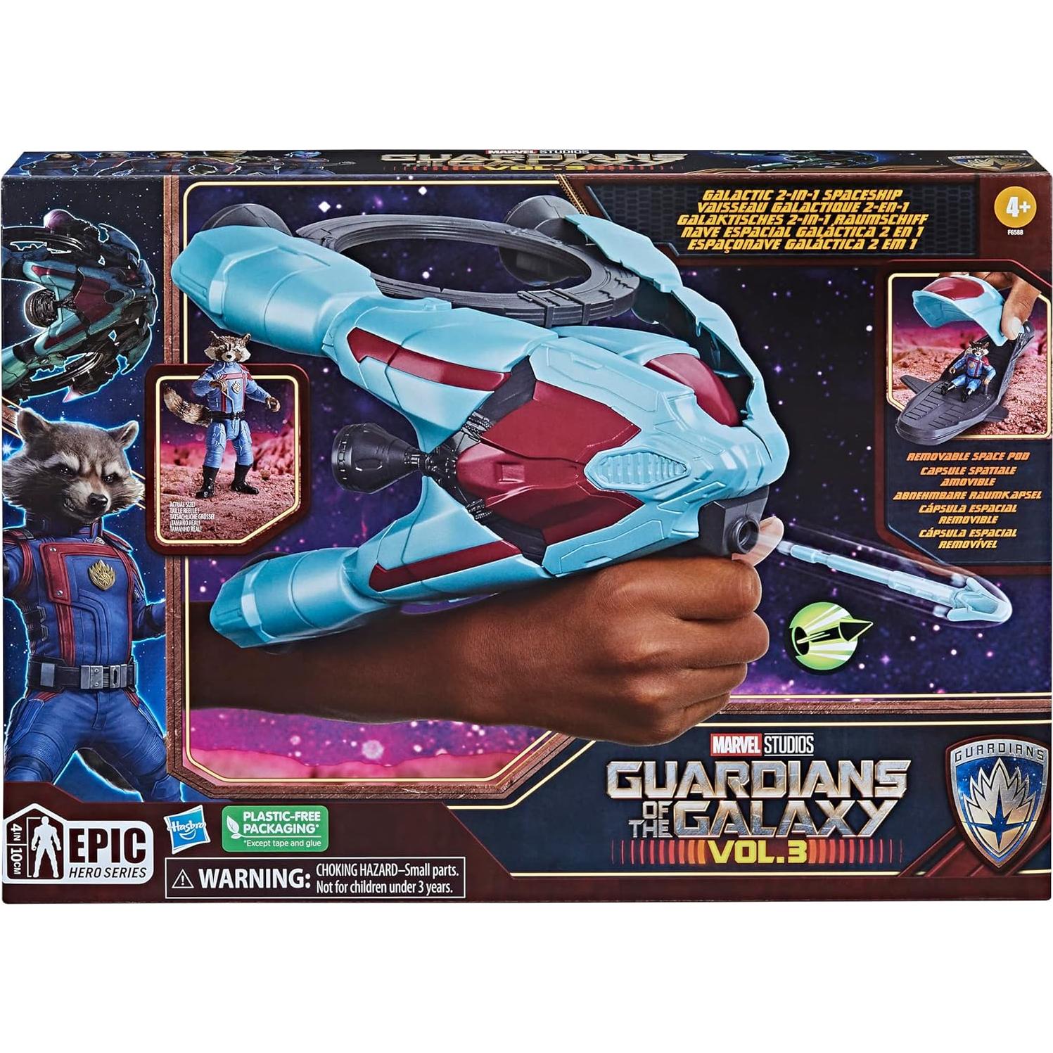 Hasbro Nave Espacial Galáctica Guardianes de la Galaxia con Rocket