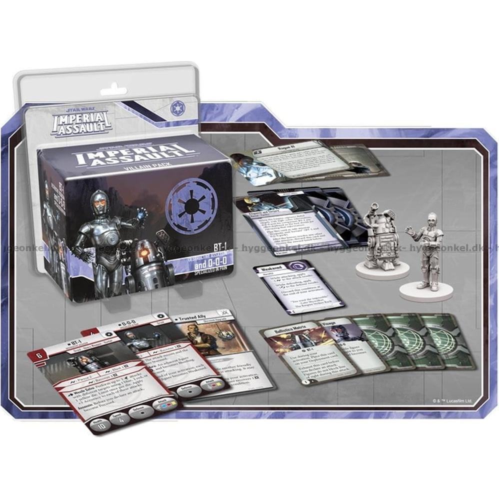 Juego de Mesa Star Wars Imperial Assault BT-1 y 0-0-0