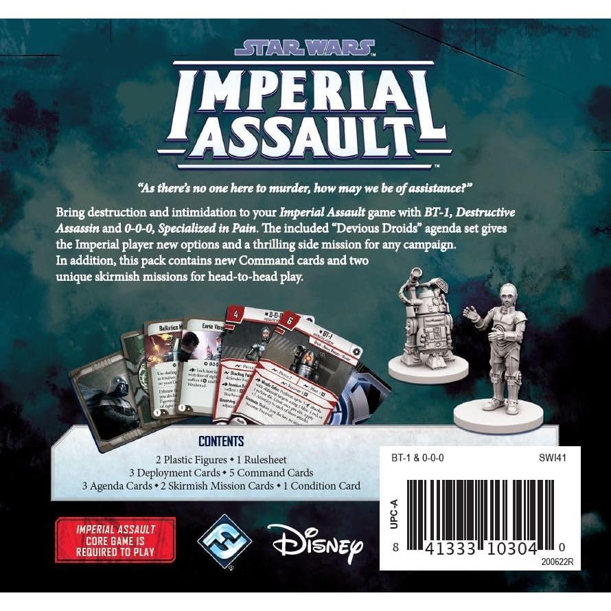 Juego de Mesa Star Wars Imperial Assault BT-1 y 0-0-0