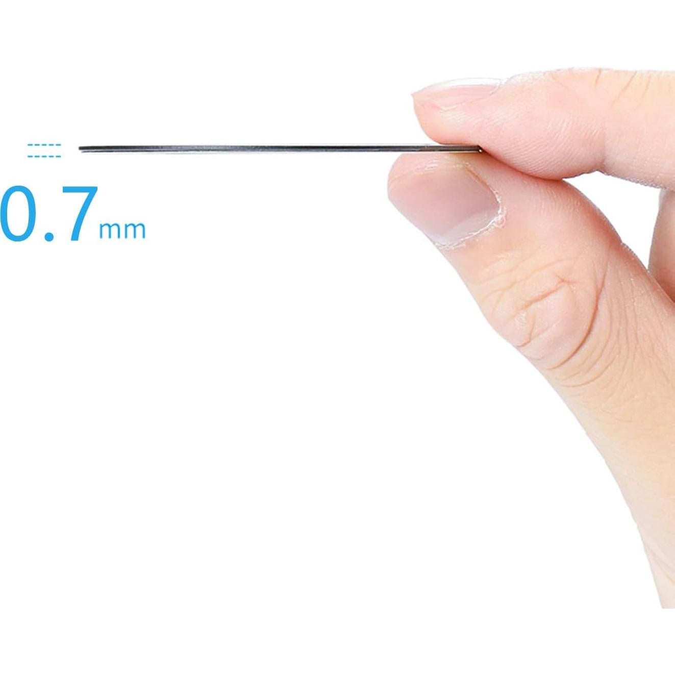 TENOC Anillo Metal Universal para Cargador Magnético 6 Pcs Negro