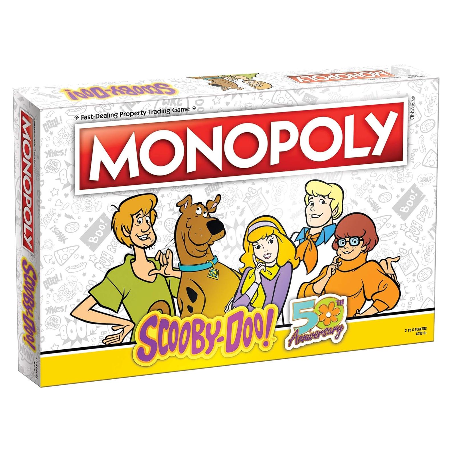 Monopoly Scooby-Doo! Juego de Mesa Oficial 50 Años