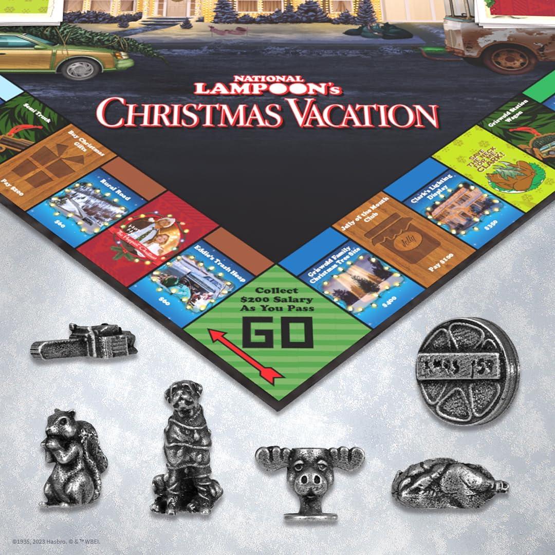 Monopoly Vacaciones de Navidad National Lampoon - Juego de Mesa 2-6 Jugadores