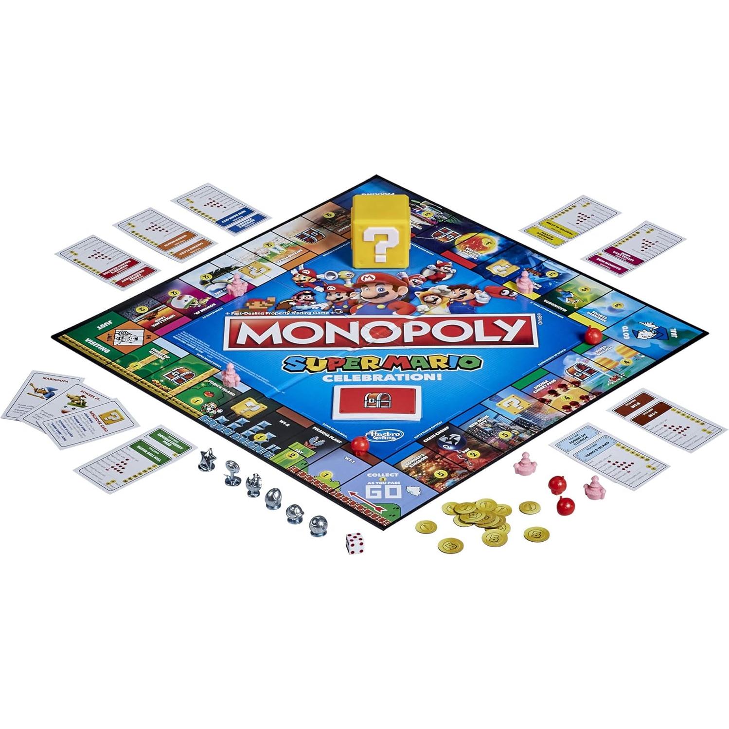 Monopoly Super Mario Edición de Celebración - Juego de Mesa