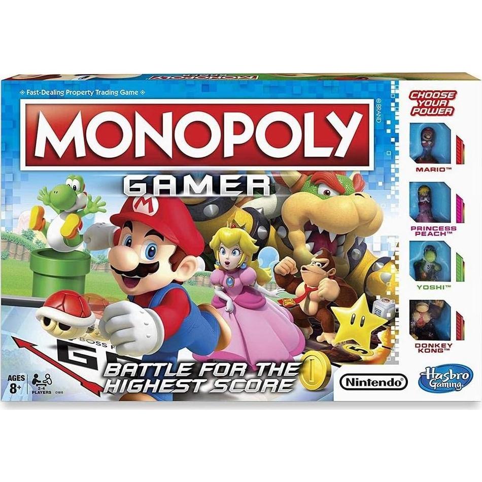 Monopoly Gamer Hasbro - Juego de Mesa Super Mario 0.45 kg