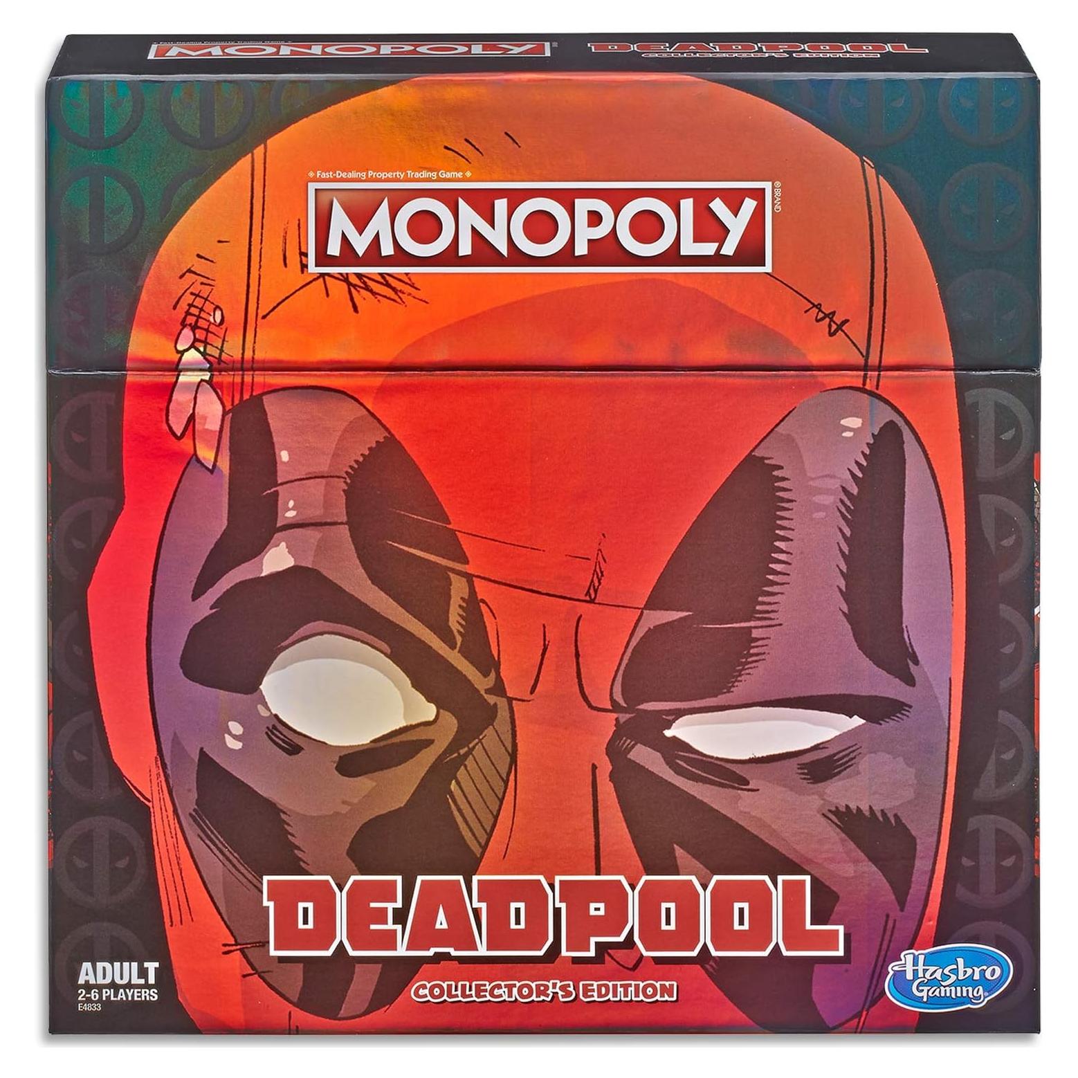 Monopoly Edición Coleccionista Marvel Deadpool - Hasbro
