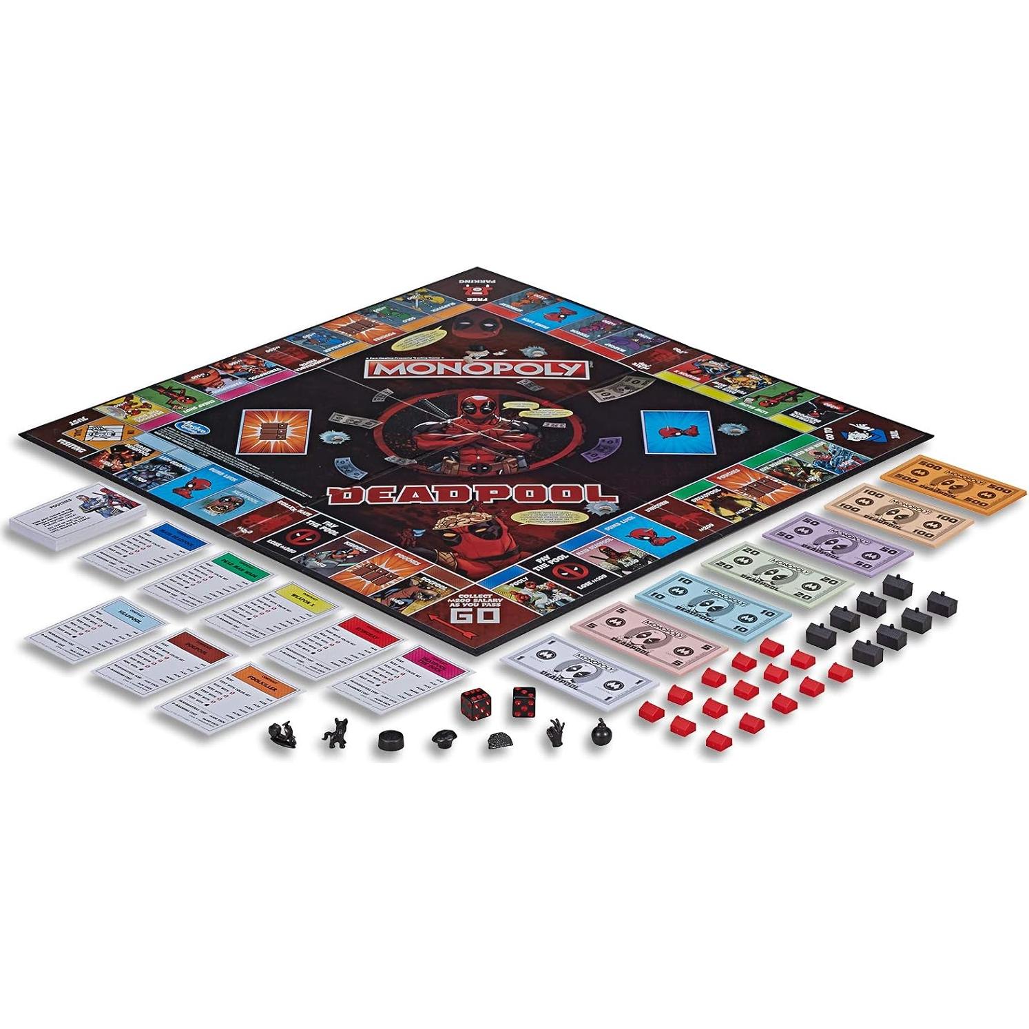 Monopoly Edición Coleccionista Marvel Deadpool - Hasbro
