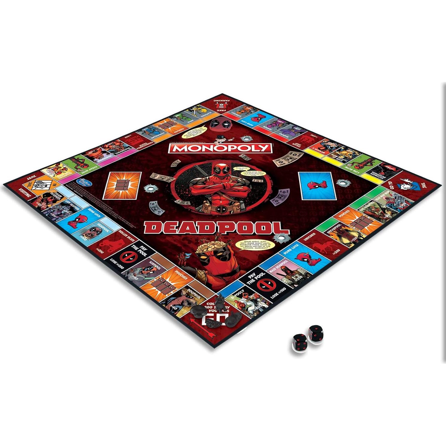 Monopoly Edición Coleccionista Marvel Deadpool - Hasbro