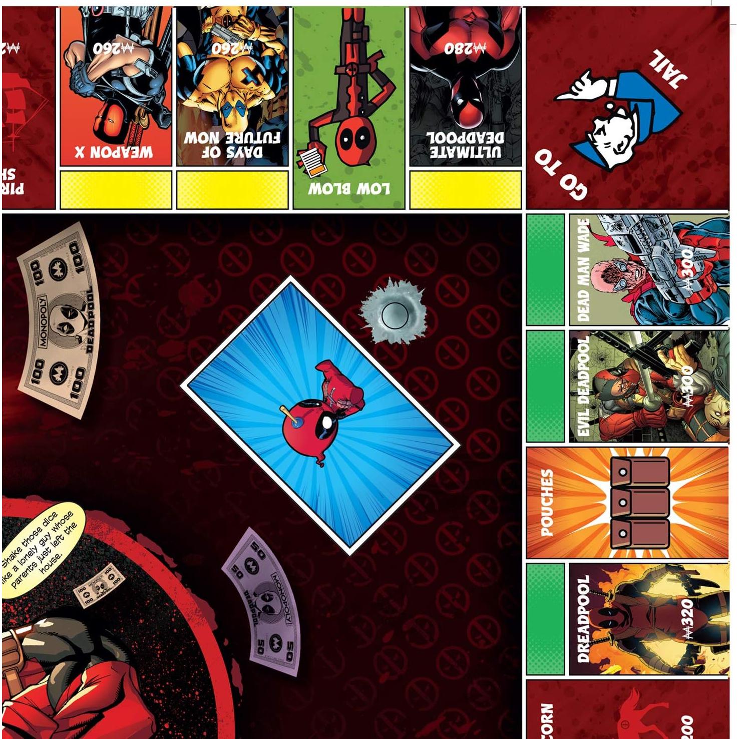 Monopoly Edición Coleccionista Marvel Deadpool - Hasbro