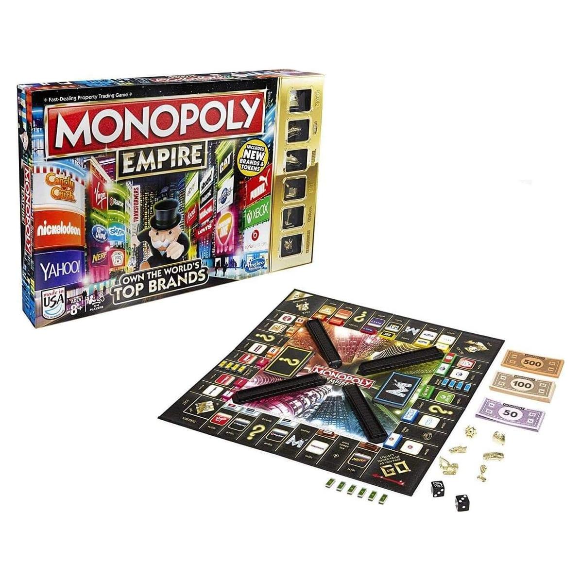 Juego de mesa Monopoly Empire Hasbro - 2 a 4 jugadores