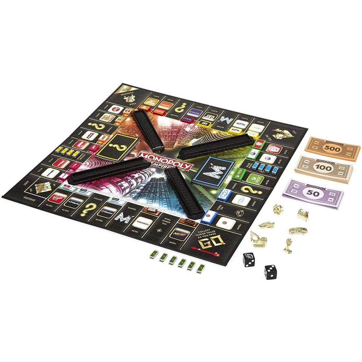 Juego de mesa Monopoly Empire Hasbro - 2 a 4 jugadores