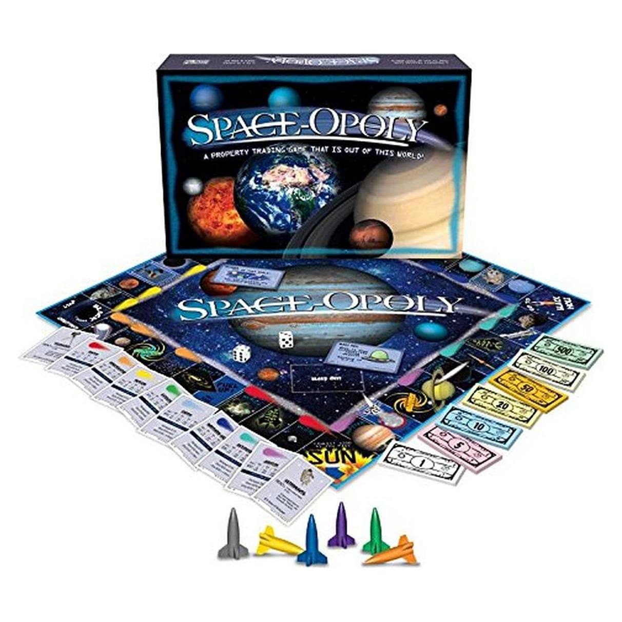 Juego de Mesa Tarde Para el Cielo Space-opoly