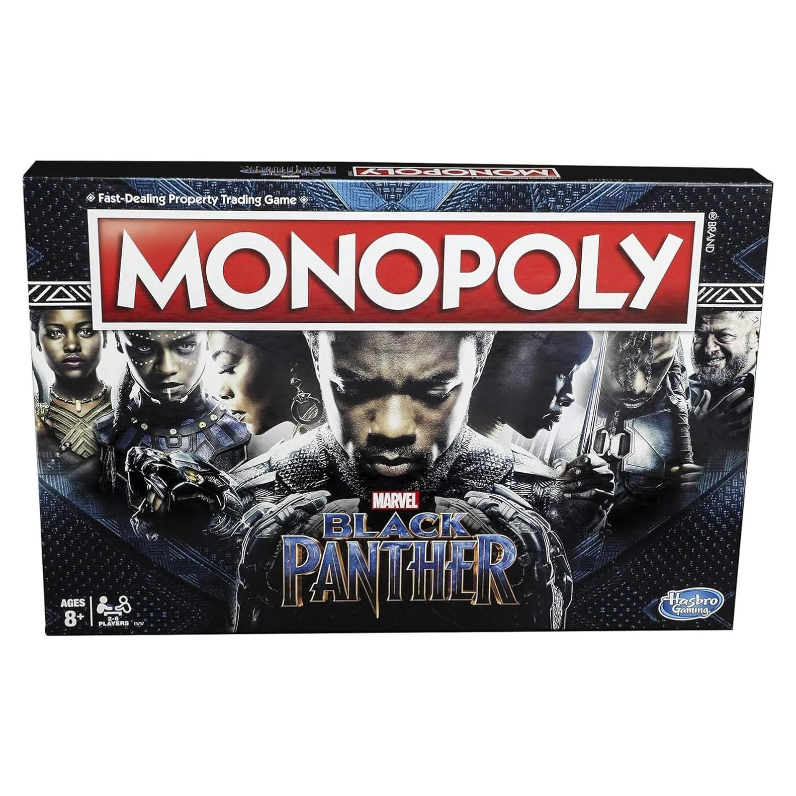 Juego de Monopoly Marvel Pantera Negra - Hasbro 0.88 kg