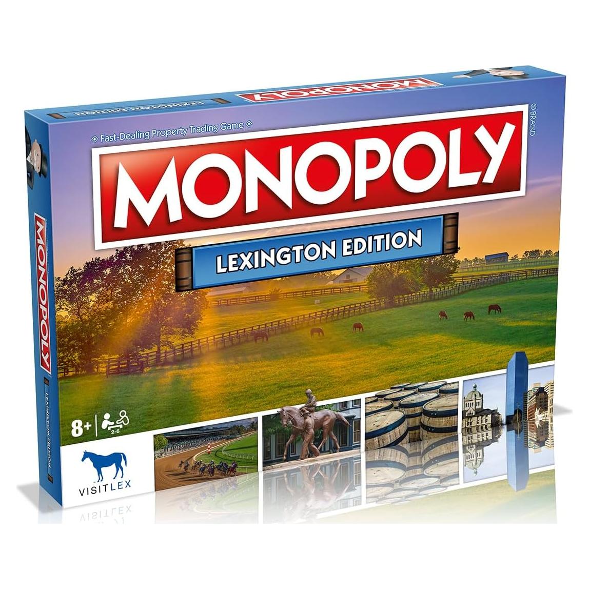 Juego de Mesa Monopoly Lexington - 2-6 Jugadores, 8+ Años