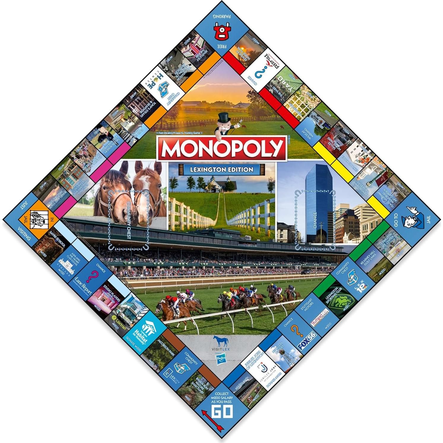Juego de Mesa Monopoly Lexington - 2-6 Jugadores, 8+ Años