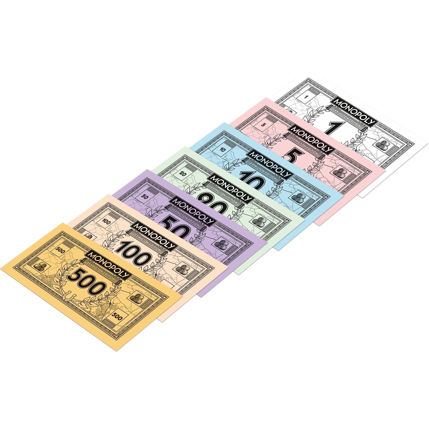 Juego de Mesa Monopoly Lexington - 2-6 Jugadores, 8+ Años