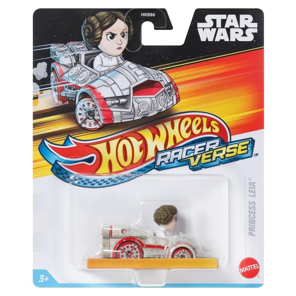 Coche Hot Wheels Racerverse Princesa Leia 16.5 cm