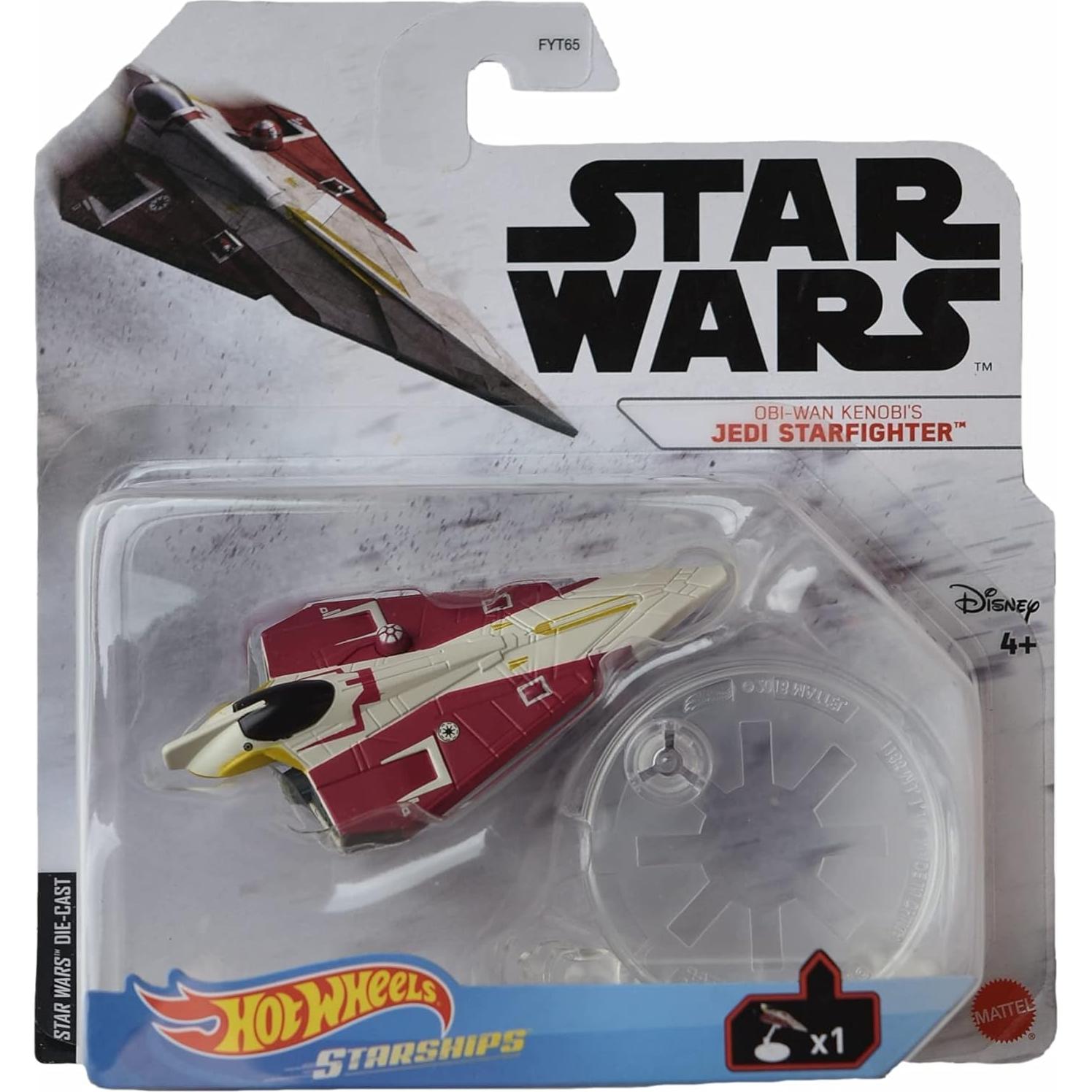 Hot Wheels Caza Estelar Jedi Star Wars - Naves Estelares