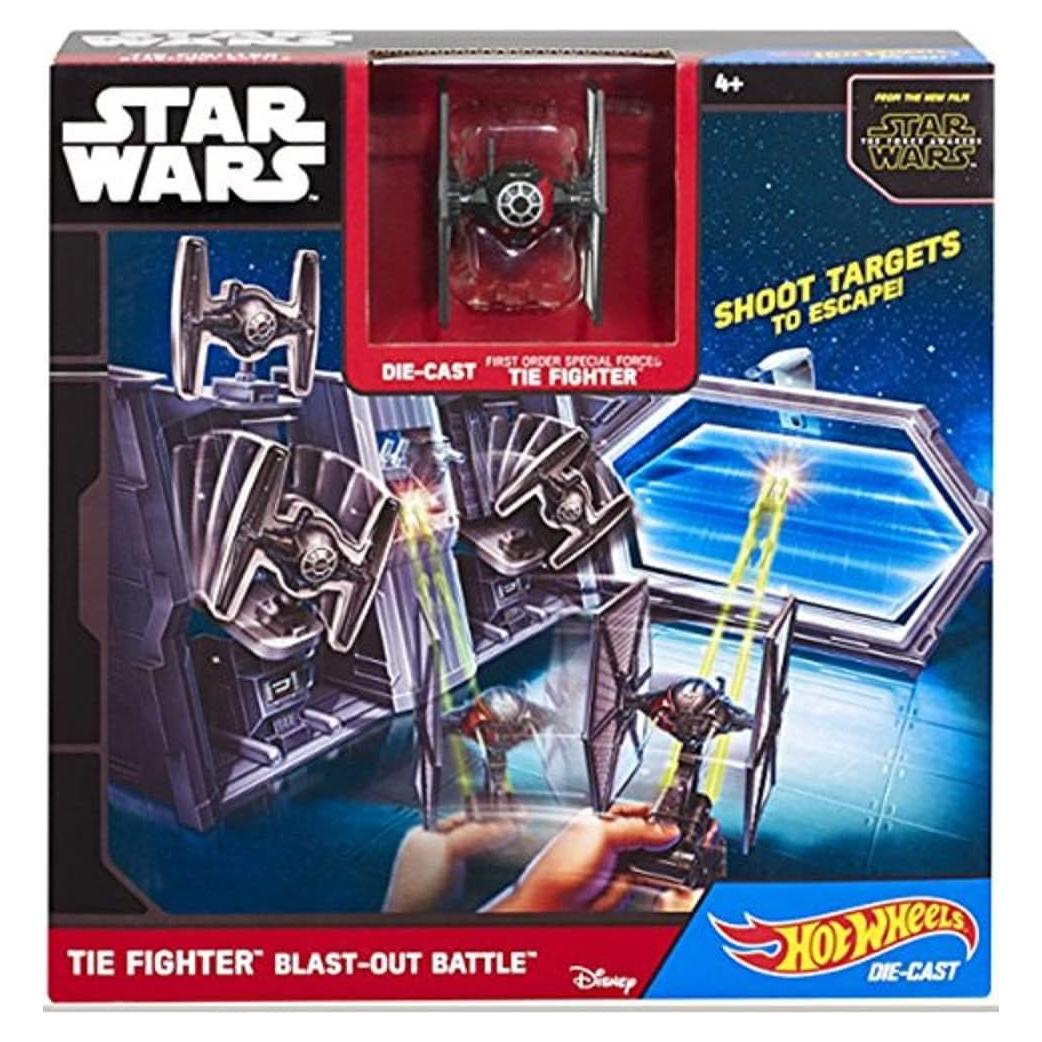 Juego de Pista de Naves Star Wars Hot Wheels CMT37