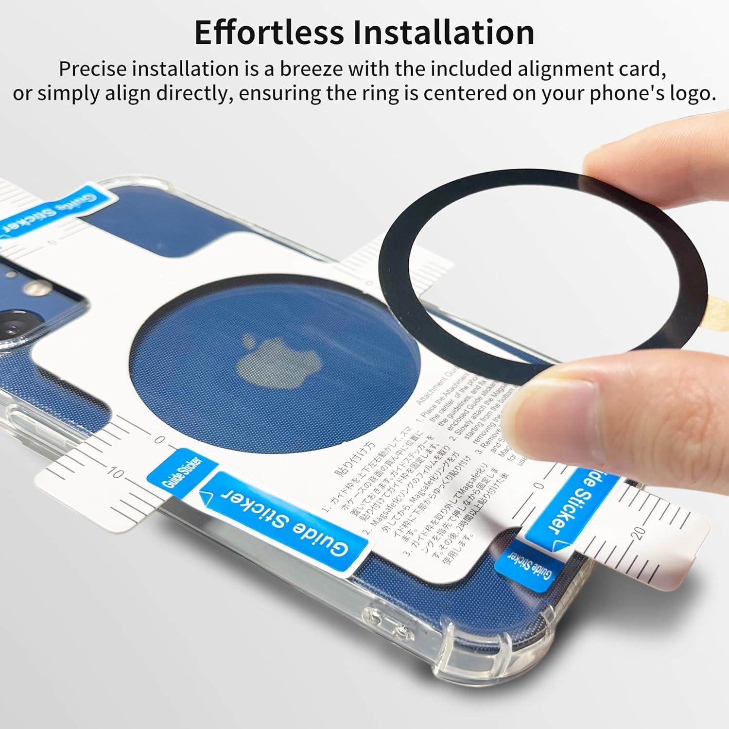 Anillos Metálicos Aothey para Magsafe - 6 Piezas