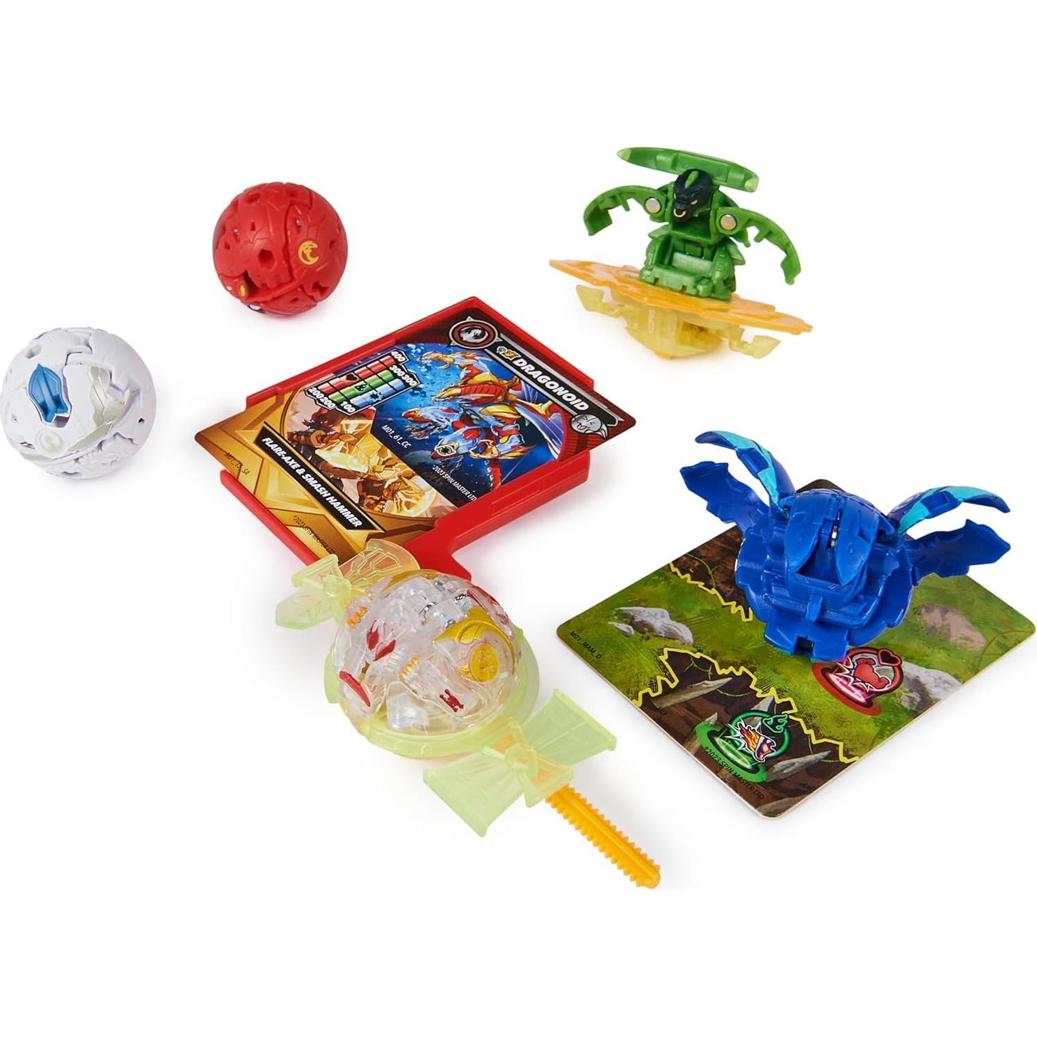 Bakugan 5-Pack Ataque Especial Bruiser y Dragonoide